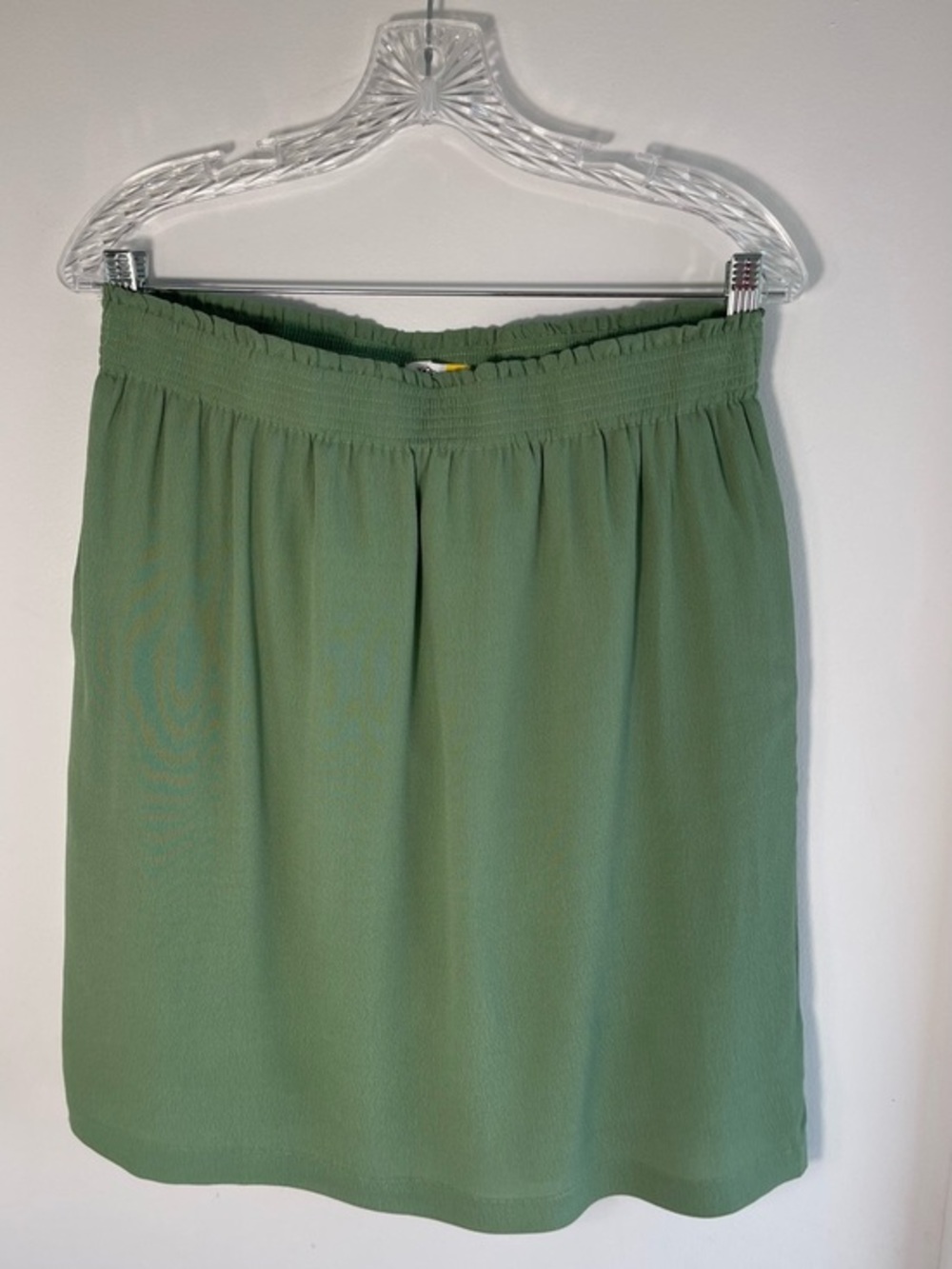 Tulip B Women’s Green Mint Elastic-Waist Mini Skirt NWT